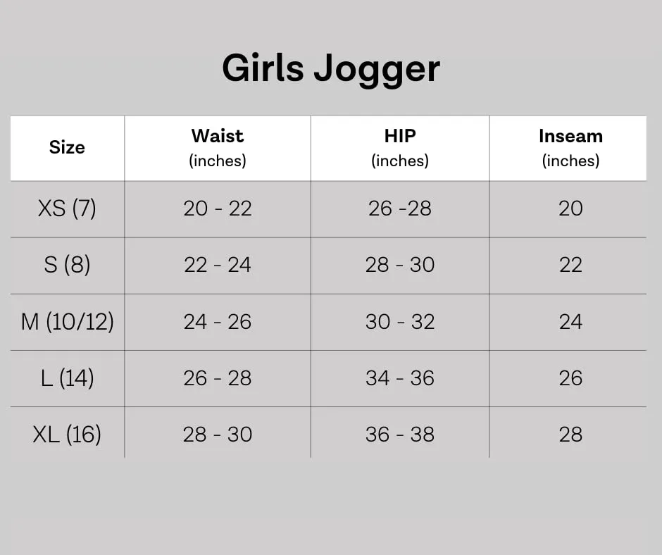 3 Pack:Girls Fleece Joggers Soft Athletic Track Warmup Casual Sweatpants Clothes Little Sports Pajama Kids Clothing Youth Children Sweats Big Teen Running Elastic Pants Basketball-Set 5, L (14)