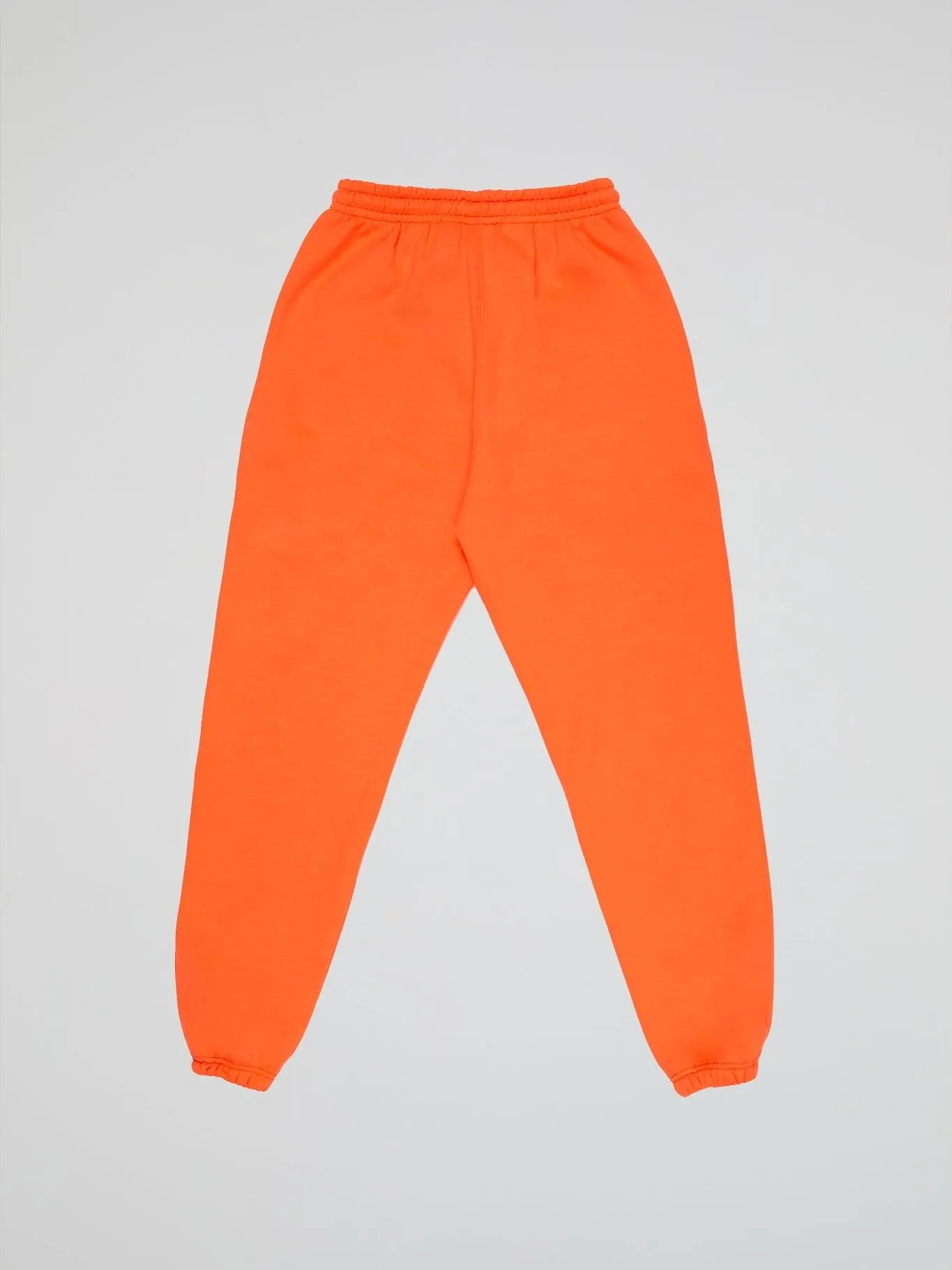 Bhype Society - Neon Orange Pants Bhype Logo Essentials