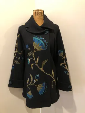 CoVelo Clothing Black Wool Jacket, SOLD