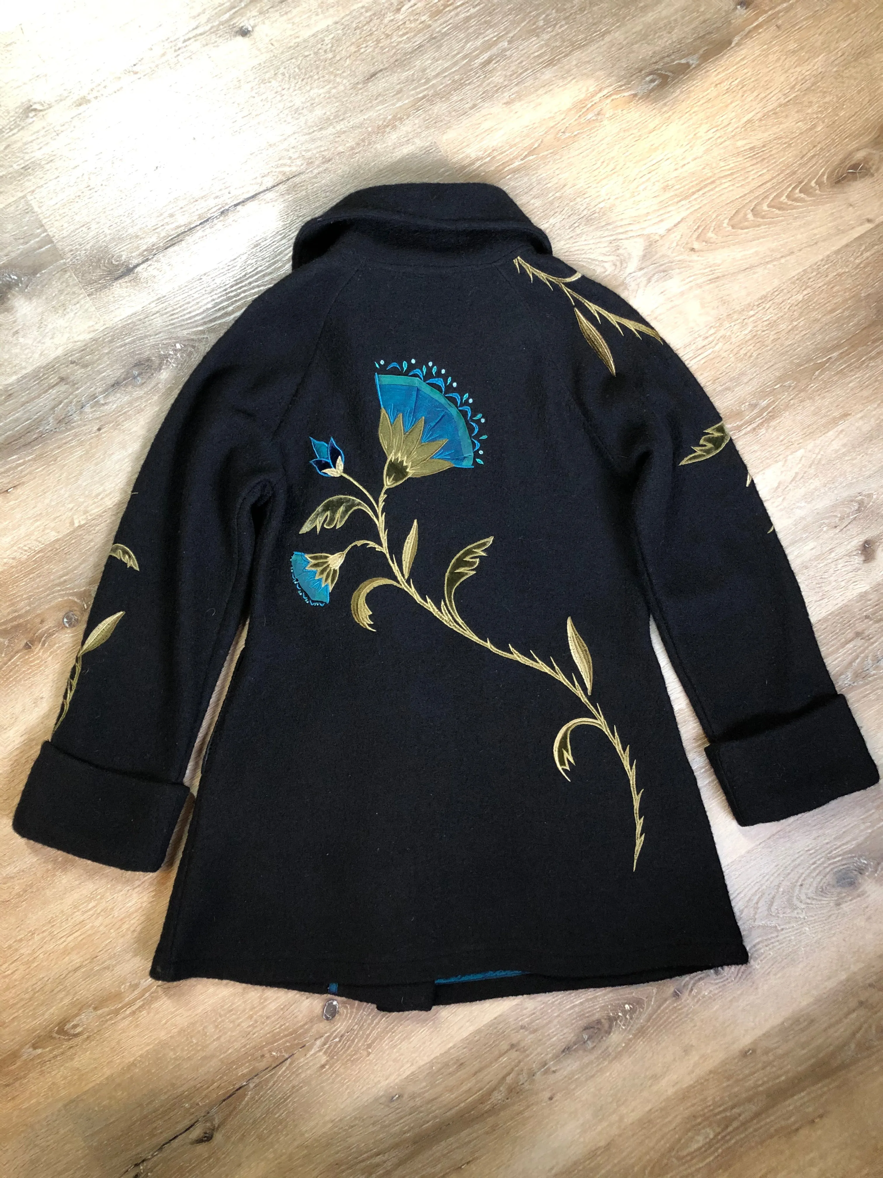 CoVelo Clothing Black Wool Jacket, SOLD