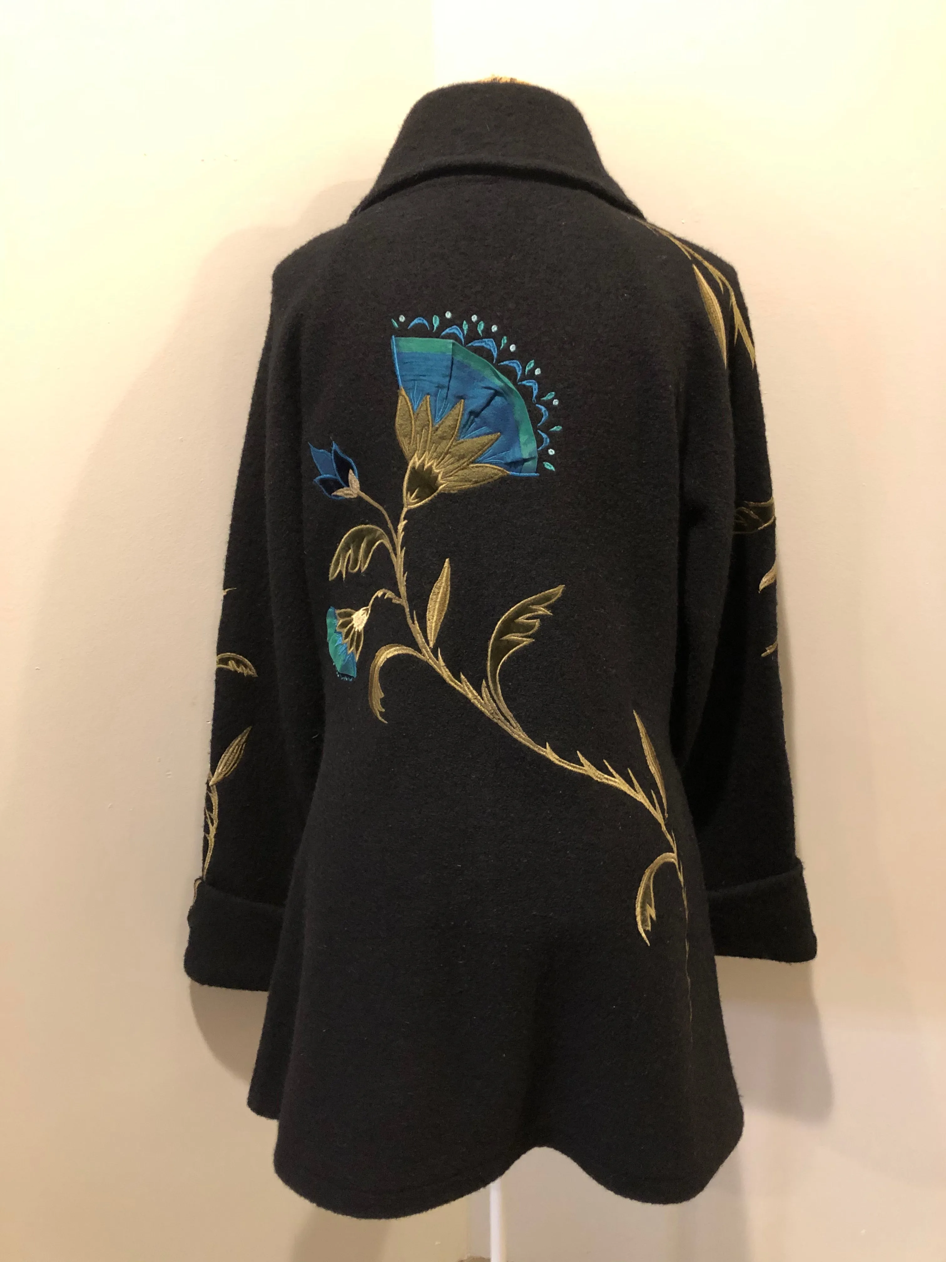 CoVelo Clothing Black Wool Jacket, SOLD