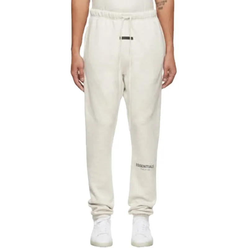 Fog Essentials Sweatpants Unisex Reflective Logo Fleece Sweatpants
