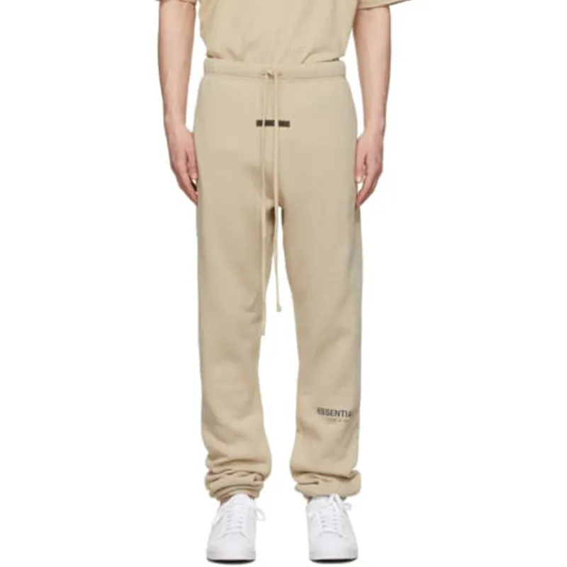 Fog Essentials Sweatpants Unisex Reflective Logo Fleece Sweatpants