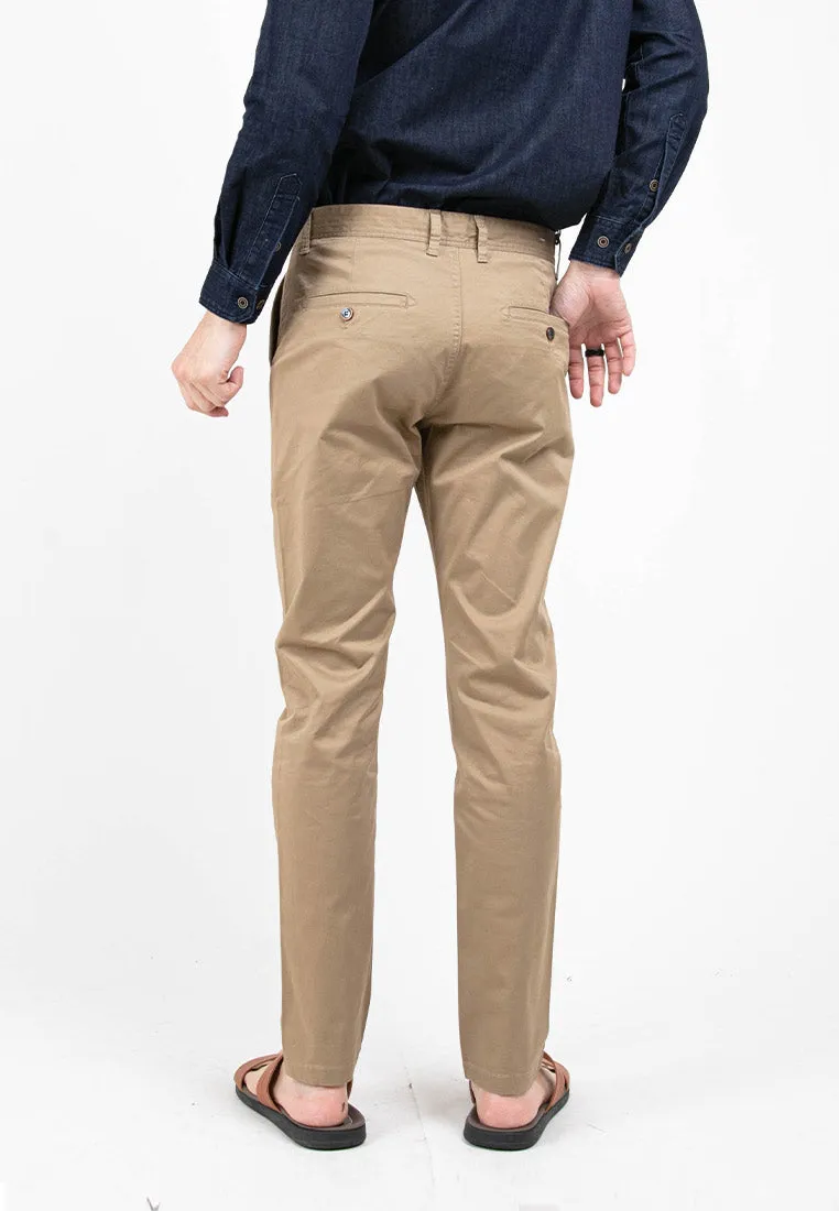 Forest Stretchable Slim Fit Cotton Pants Trousers Men Chinos Pant | Seluar Lelaki - 610210