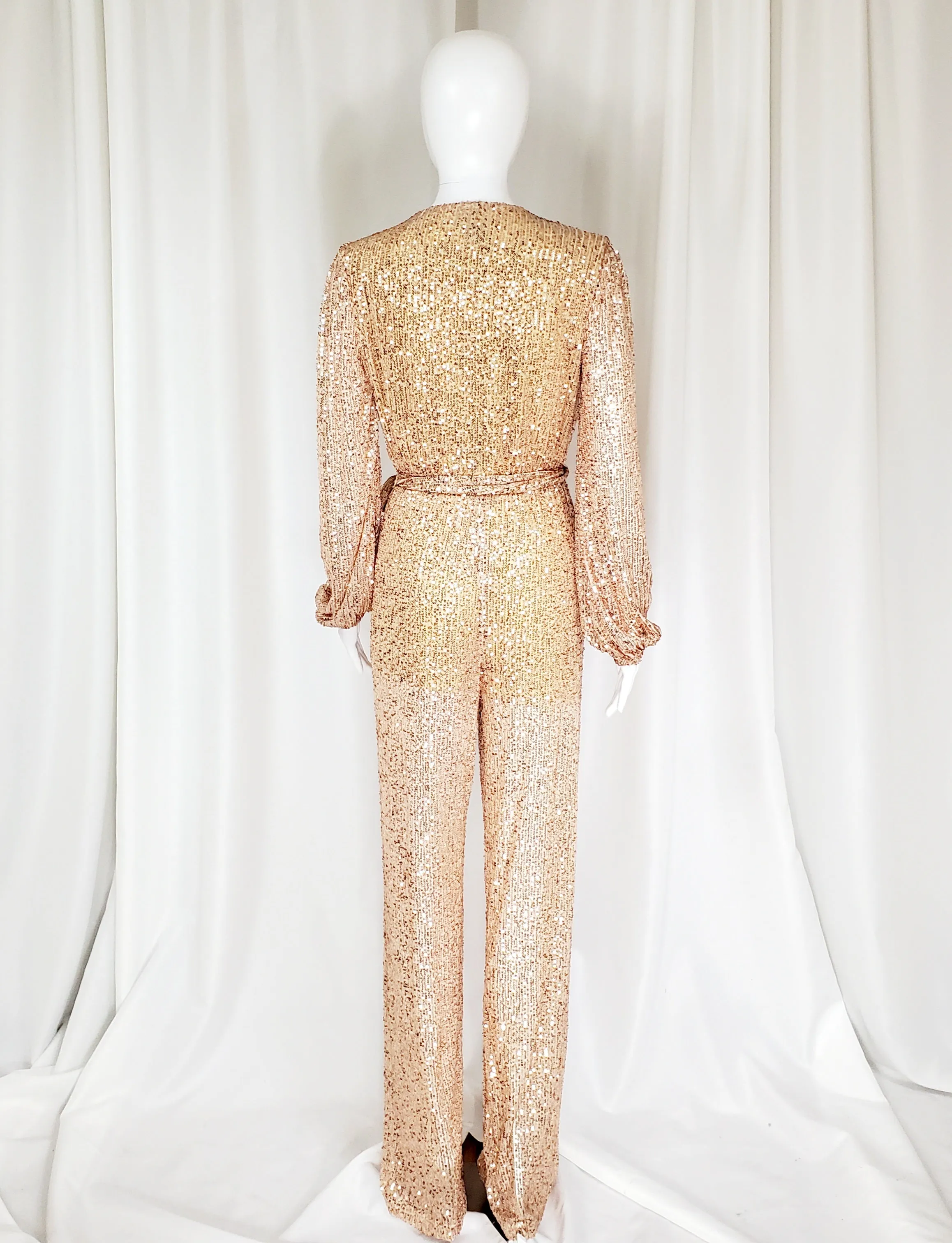 Gold Sequin Romper