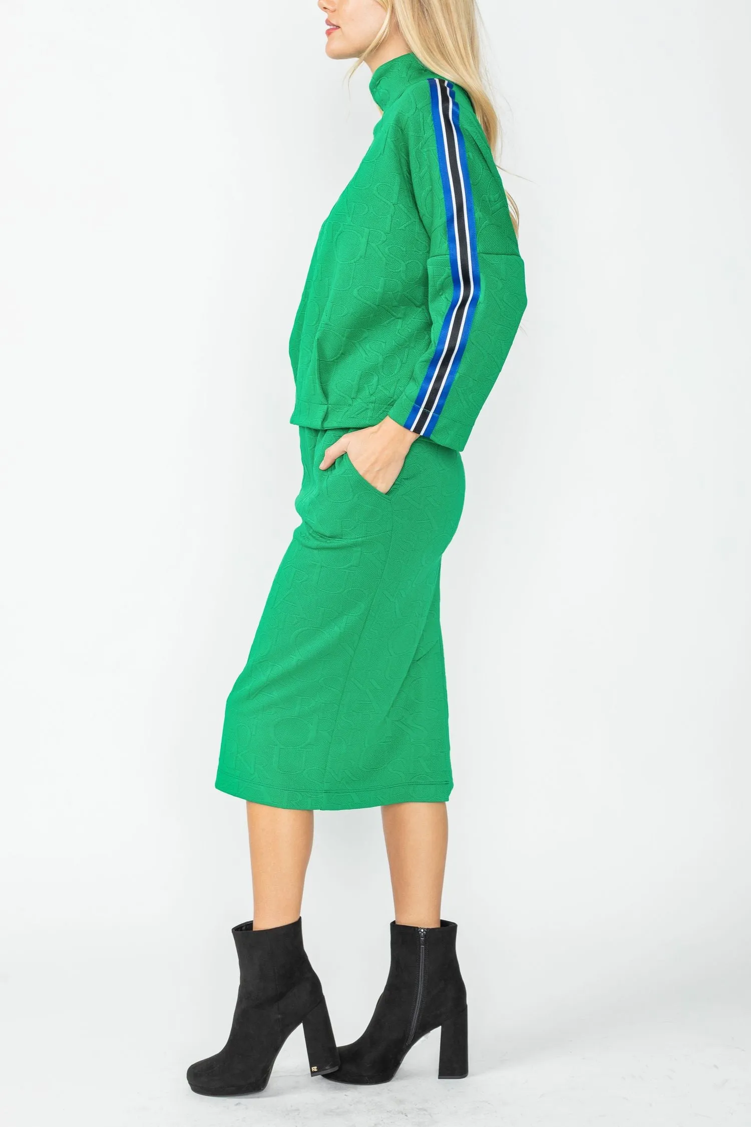 Green Pencil Skirt