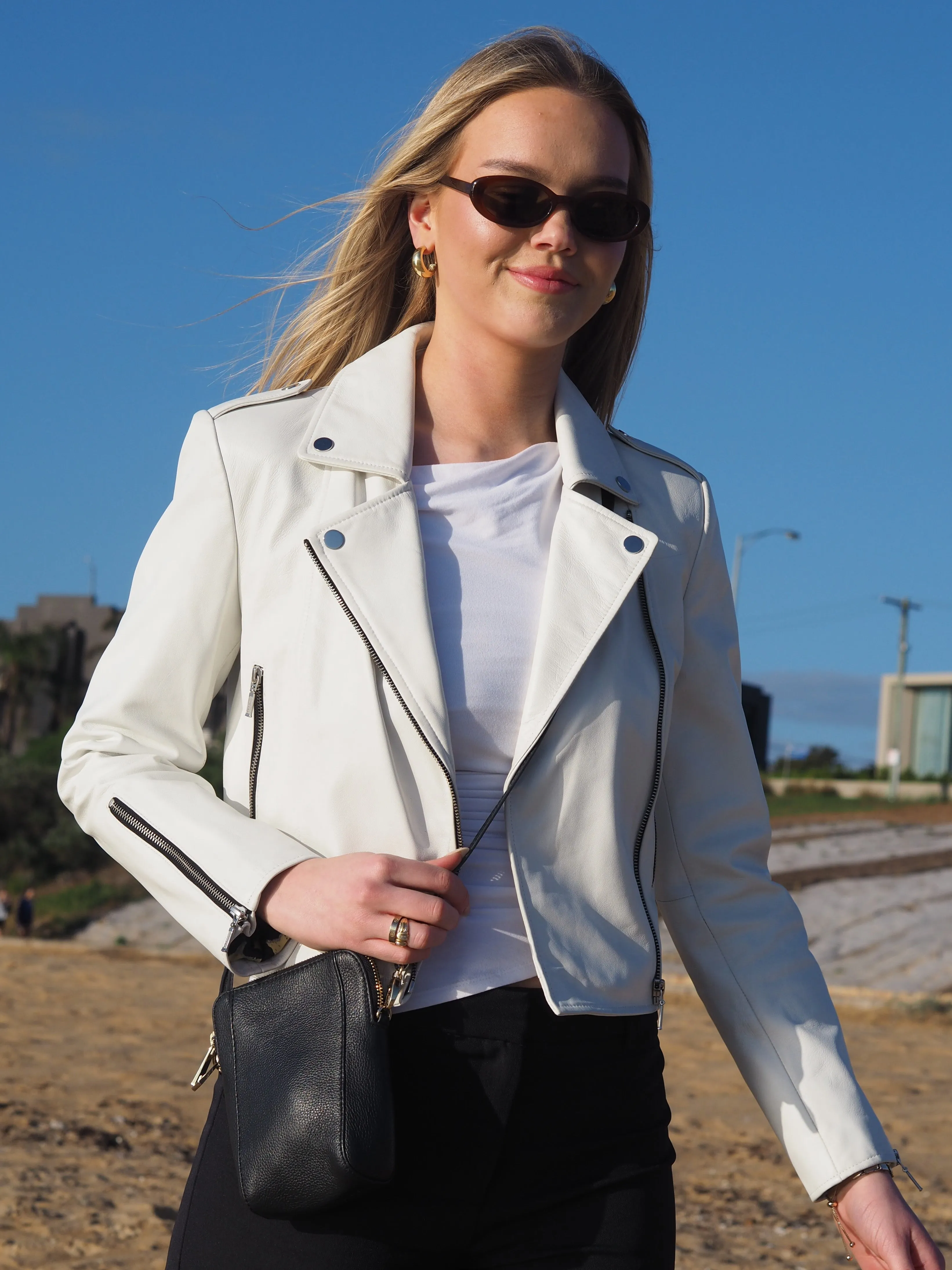 Italian Biker | White
