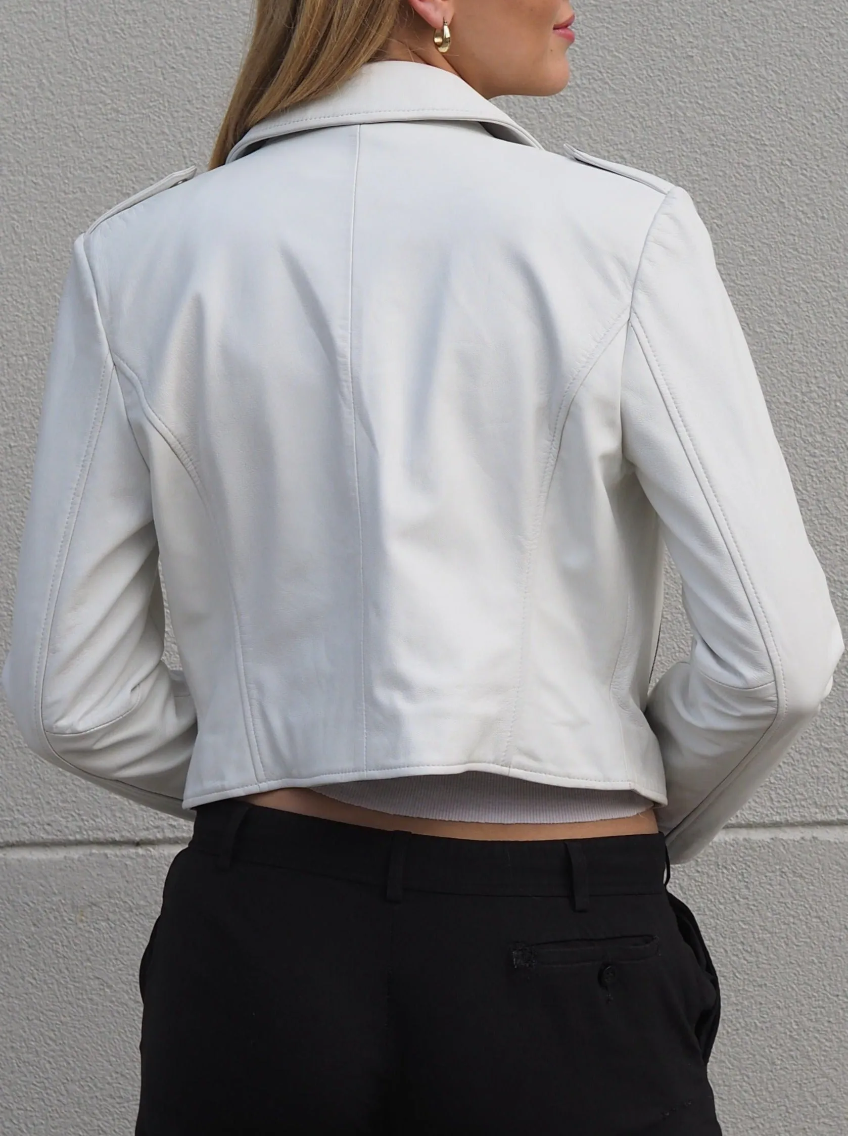Italian Biker | White