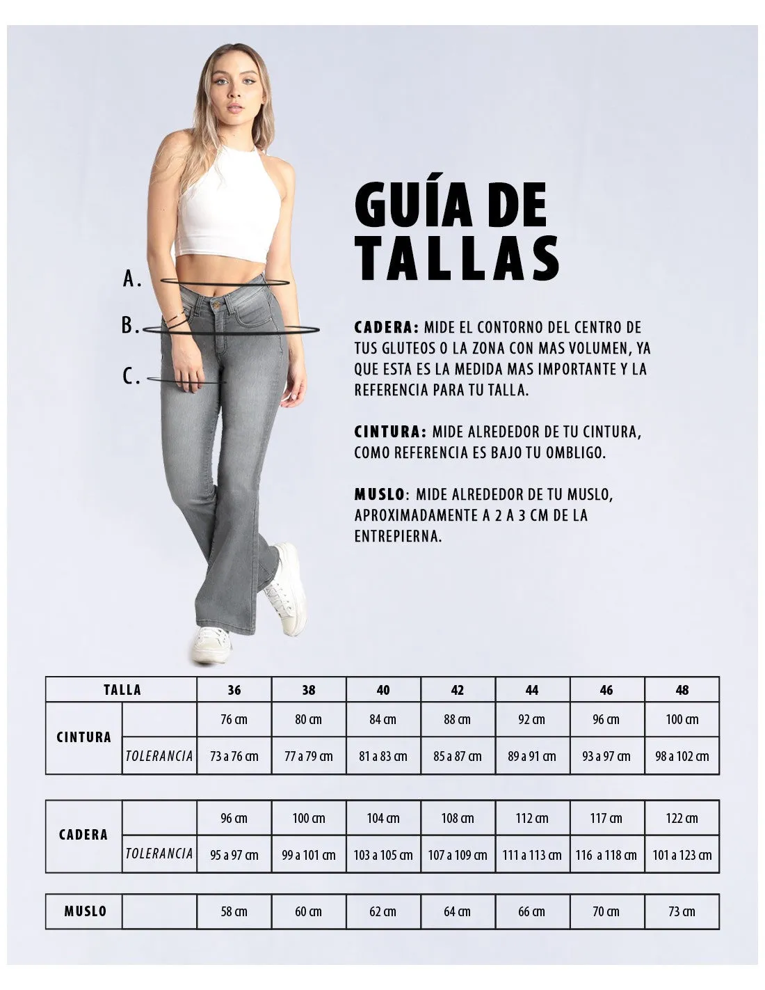 Jeans Mujer 3335 Oxford Serena Azul