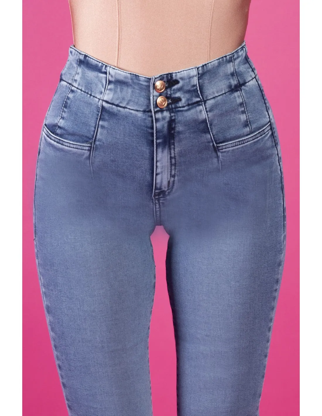 Jeans Mujer 3335 Oxford Serena Azul