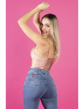 Jeans Mujer 3335 Oxford Serena Azul
