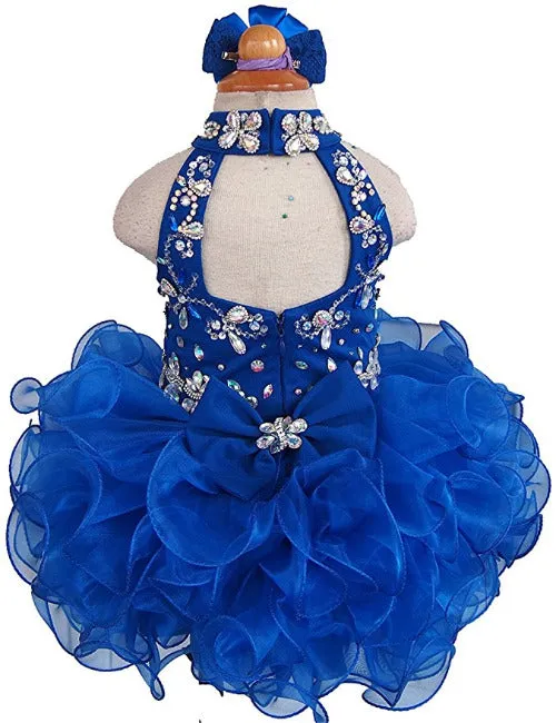 Little Princess Nations Glitz Cupcake Pageant Dress For Baby Girl