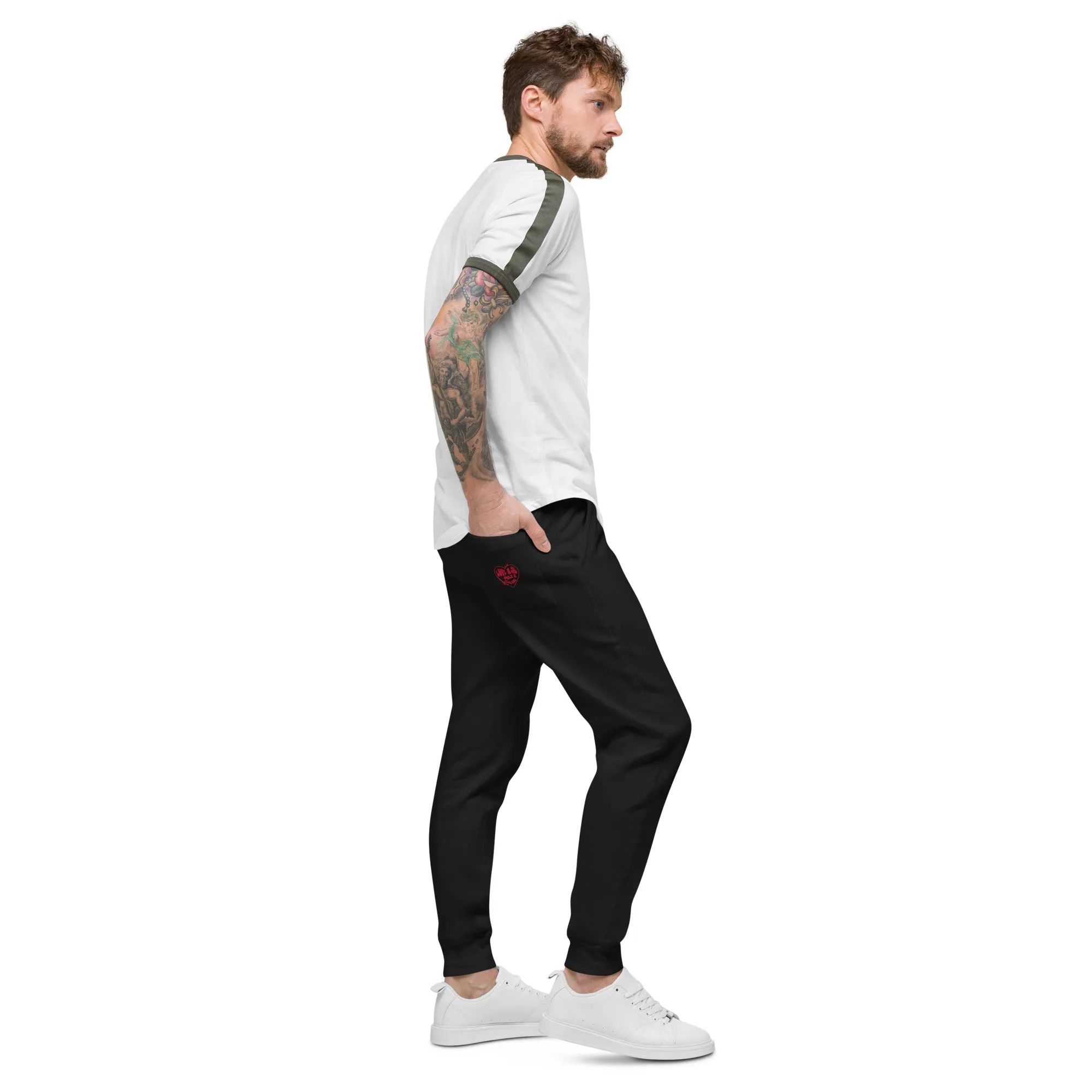 Love is only a Feeling Unisex fleece sweatpants