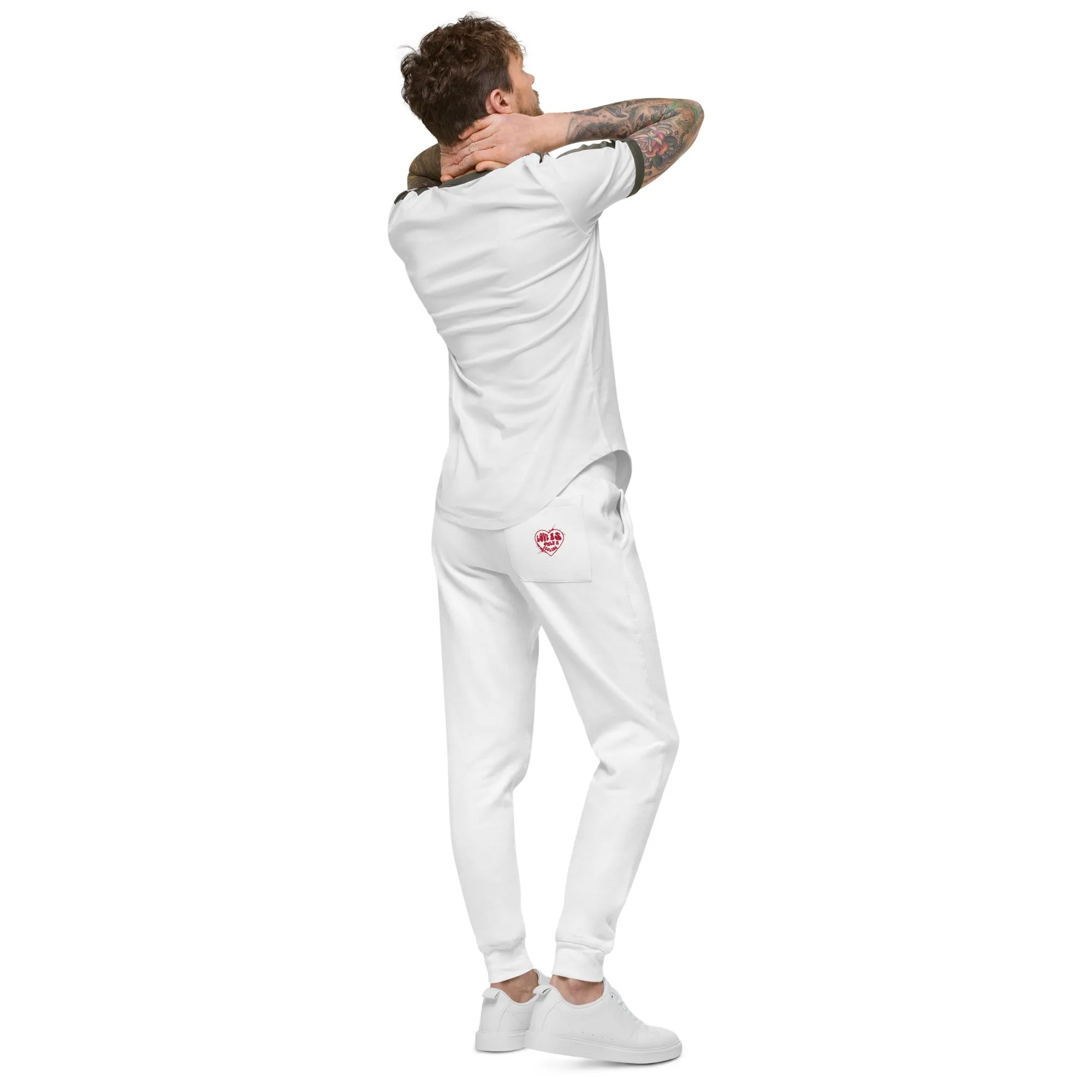 Love is only a Feeling Unisex fleece sweatpants