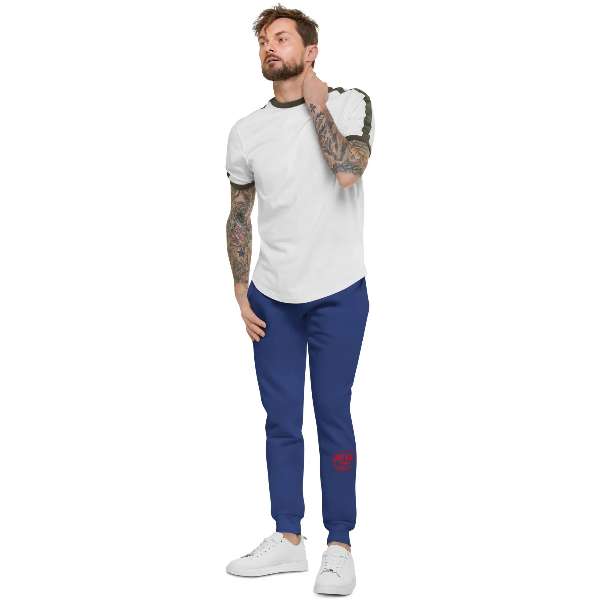 Love is only a Feeling Unisex fleece sweatpants