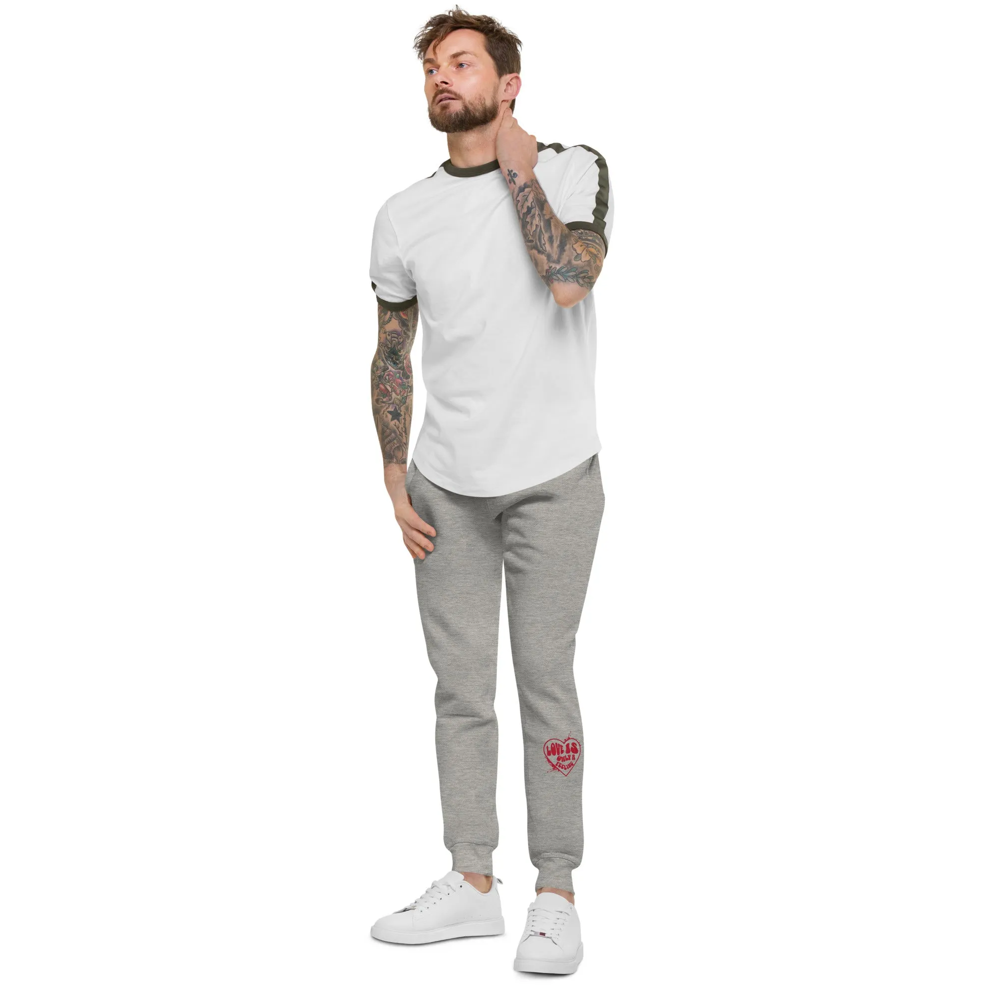 Love is only a Feeling Unisex fleece sweatpants