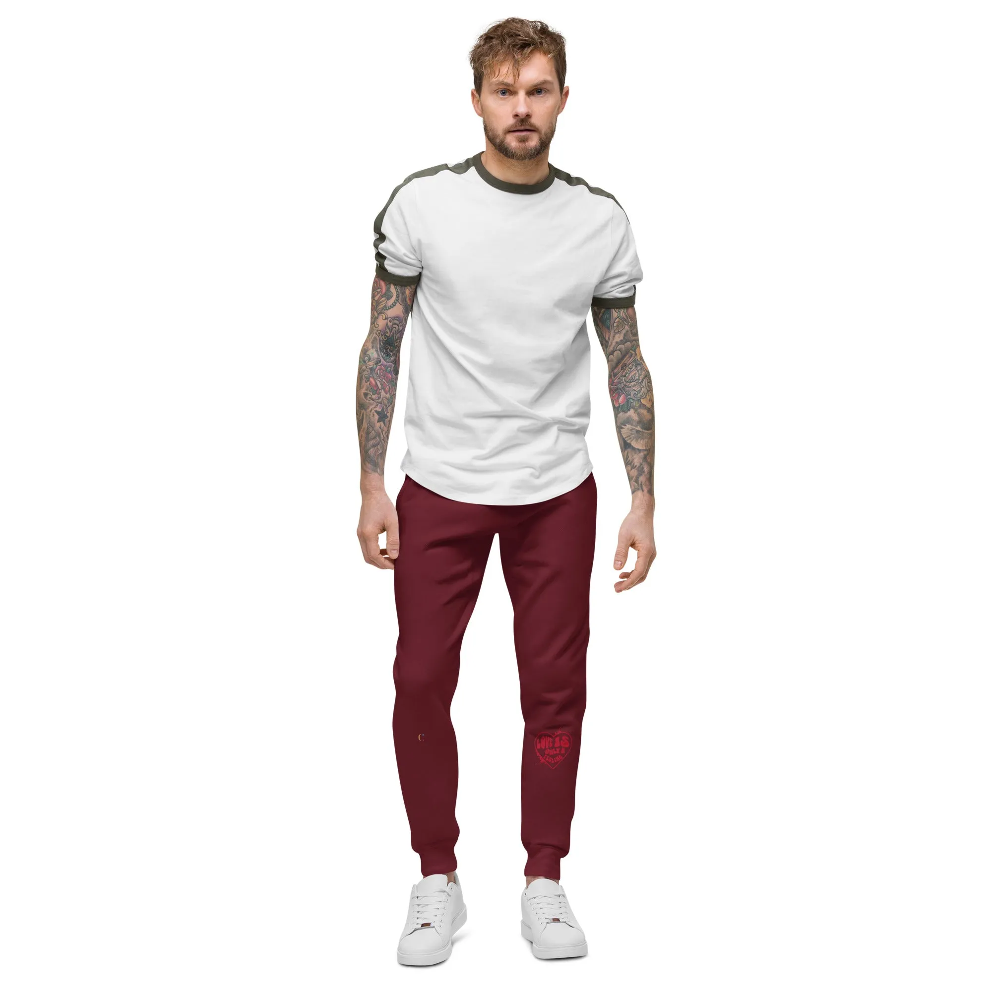 Love is only a Feeling Unisex fleece sweatpants