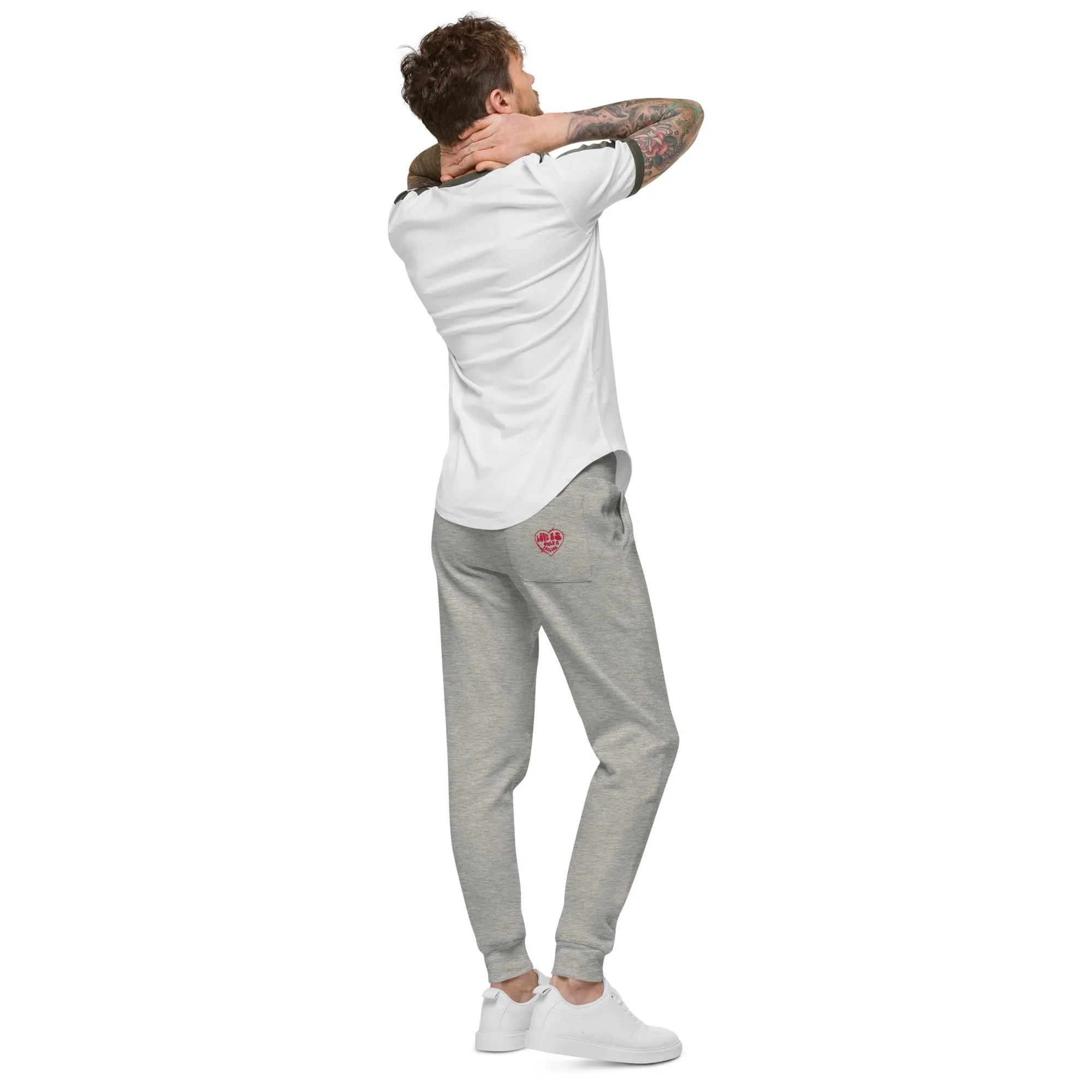 Love is only a Feeling Unisex fleece sweatpants