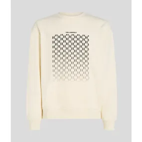 MONOGRAM PLACEMENT SWEATSHIRT