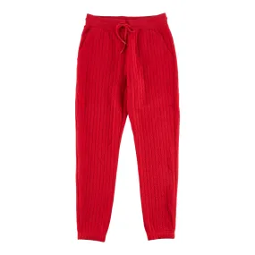mySTYLE Women's Quilted Joggers