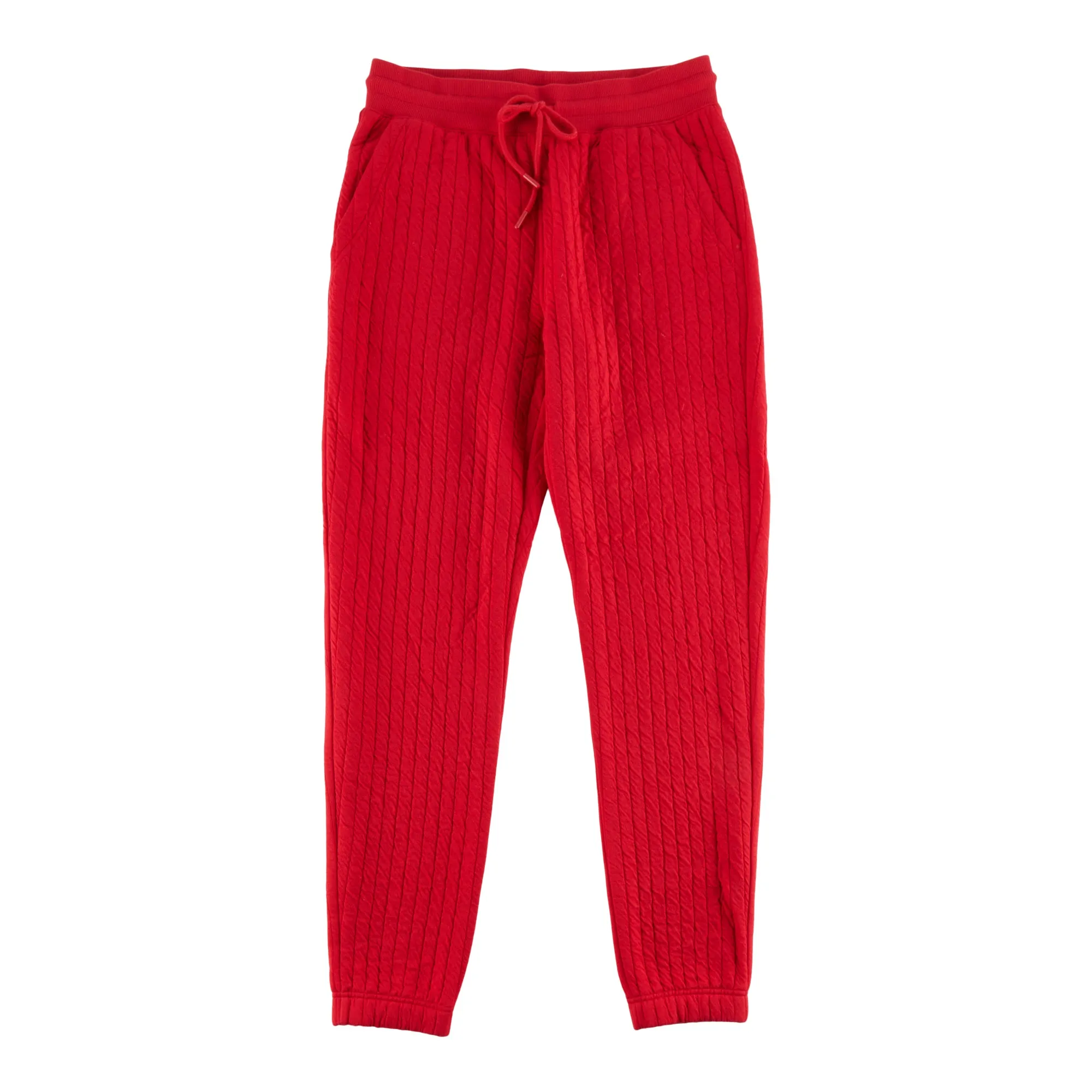 mySTYLE Women's Quilted Joggers