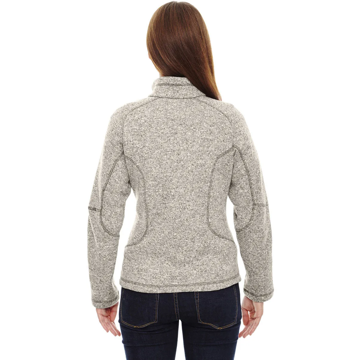 North End Women's Light Heather Peak Jacket