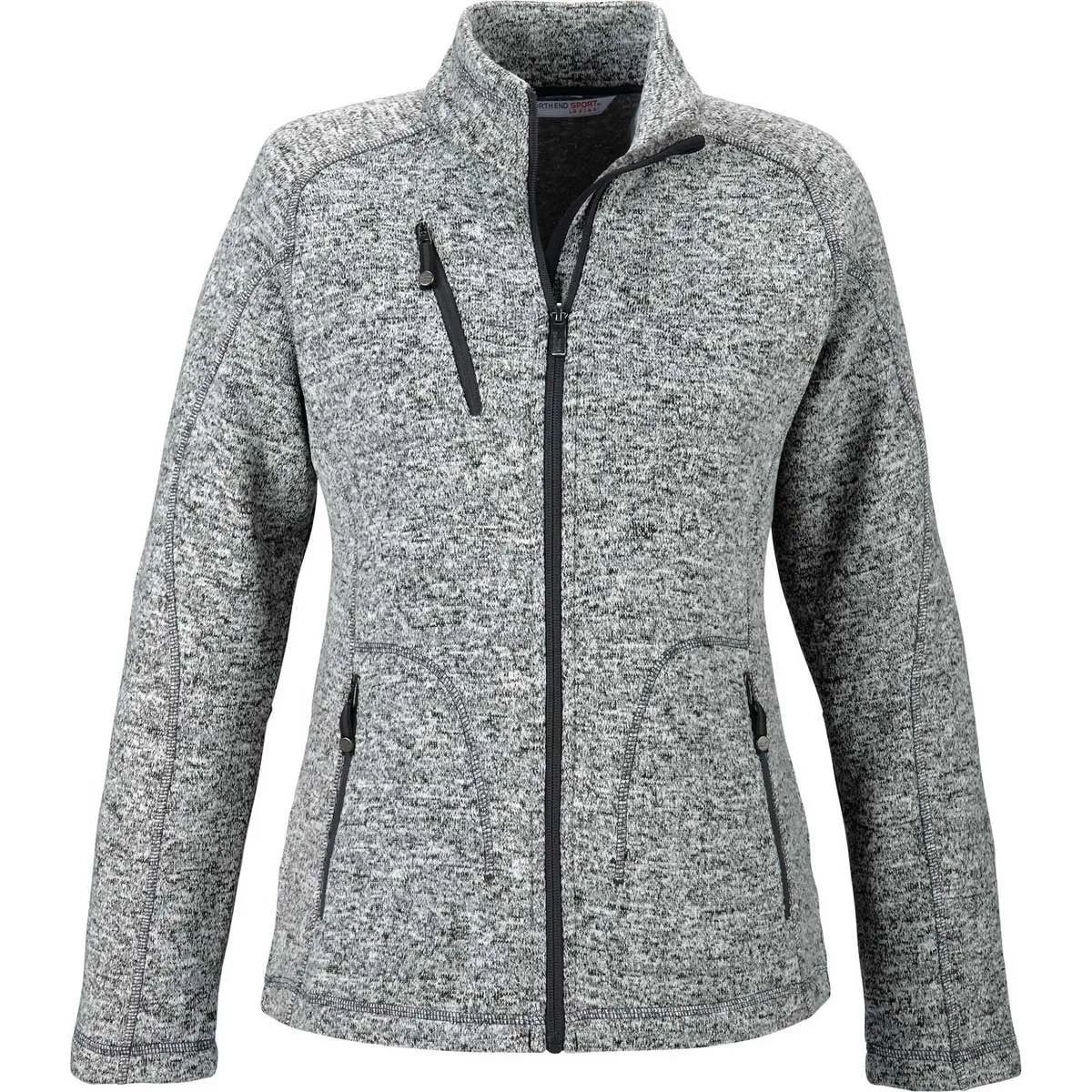 North End Women's Light Heather Peak Jacket
