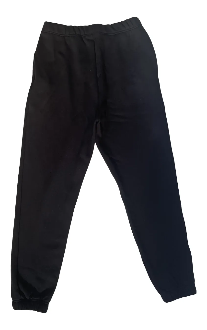 Organic cotton sweatpants- Black