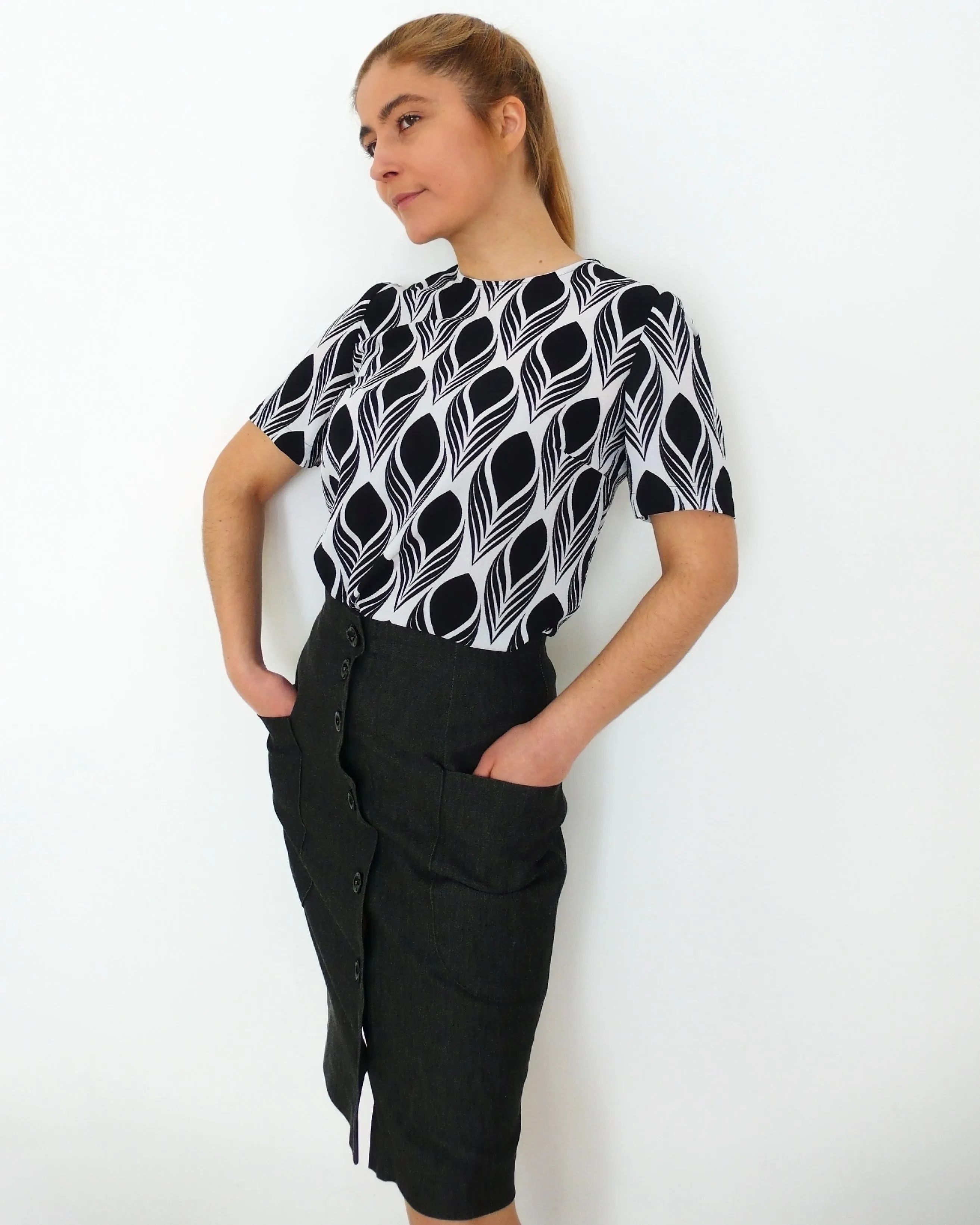 Pencil Skirt Sewing Pattern N.75