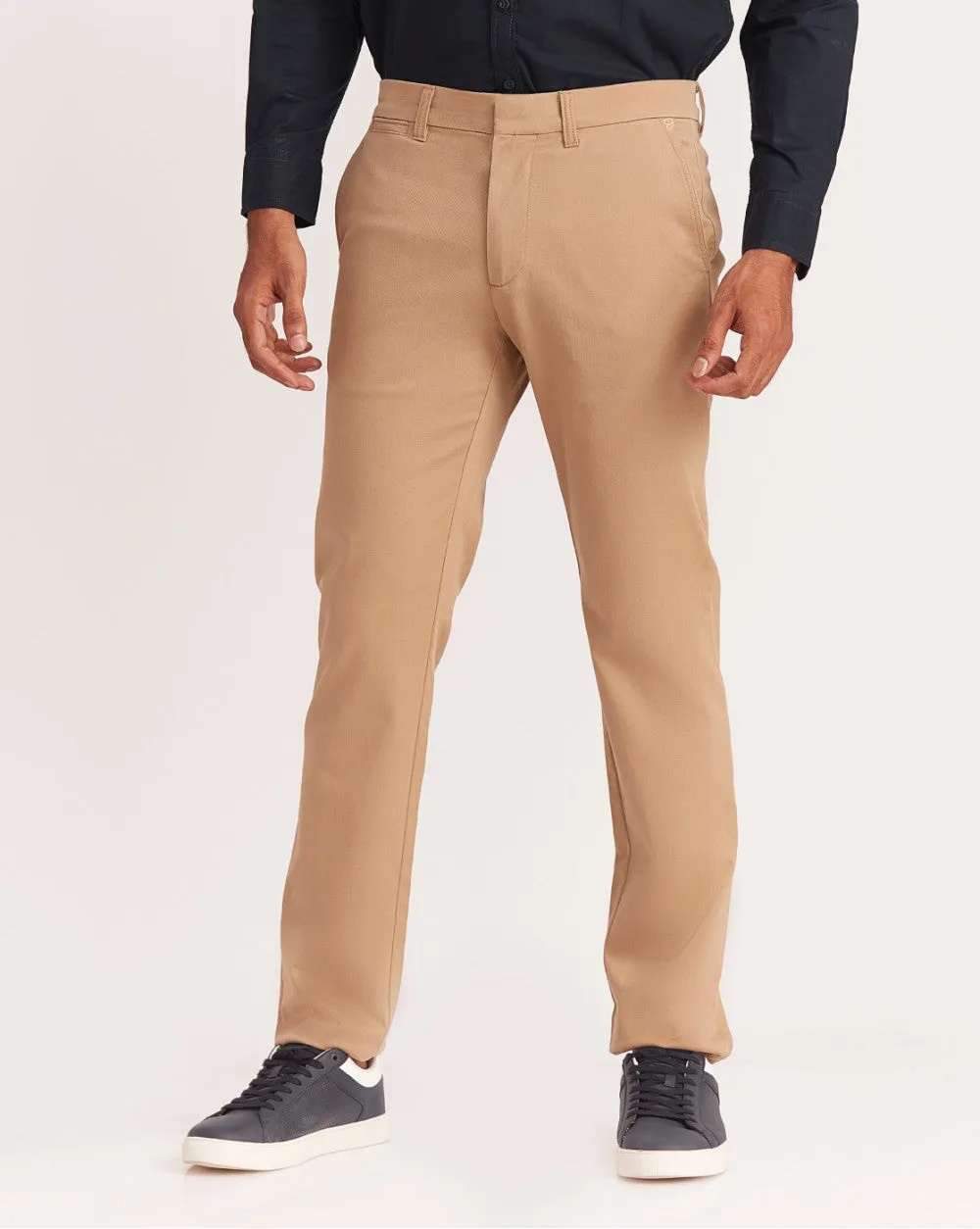 Regular Fit Urban Chinos - Camel Brown