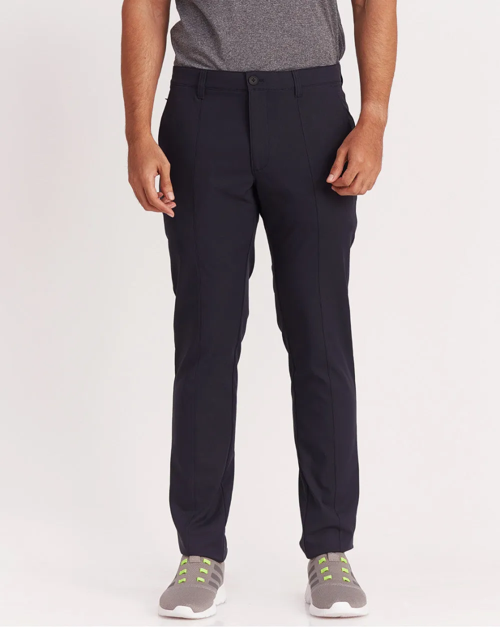 Slim Fit Performance Chinos - Navy