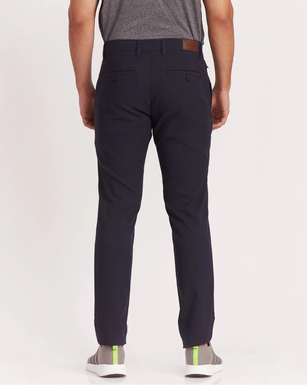 Slim Fit Performance Chinos - Navy