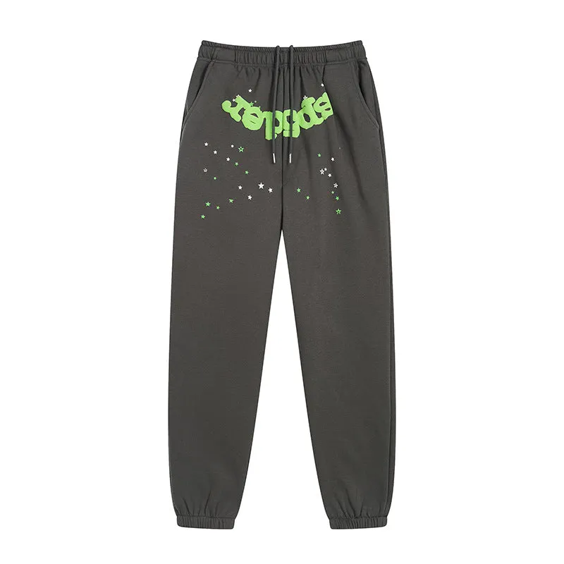 Sp5der Sweatpants Sports Pants Fleece Casual
