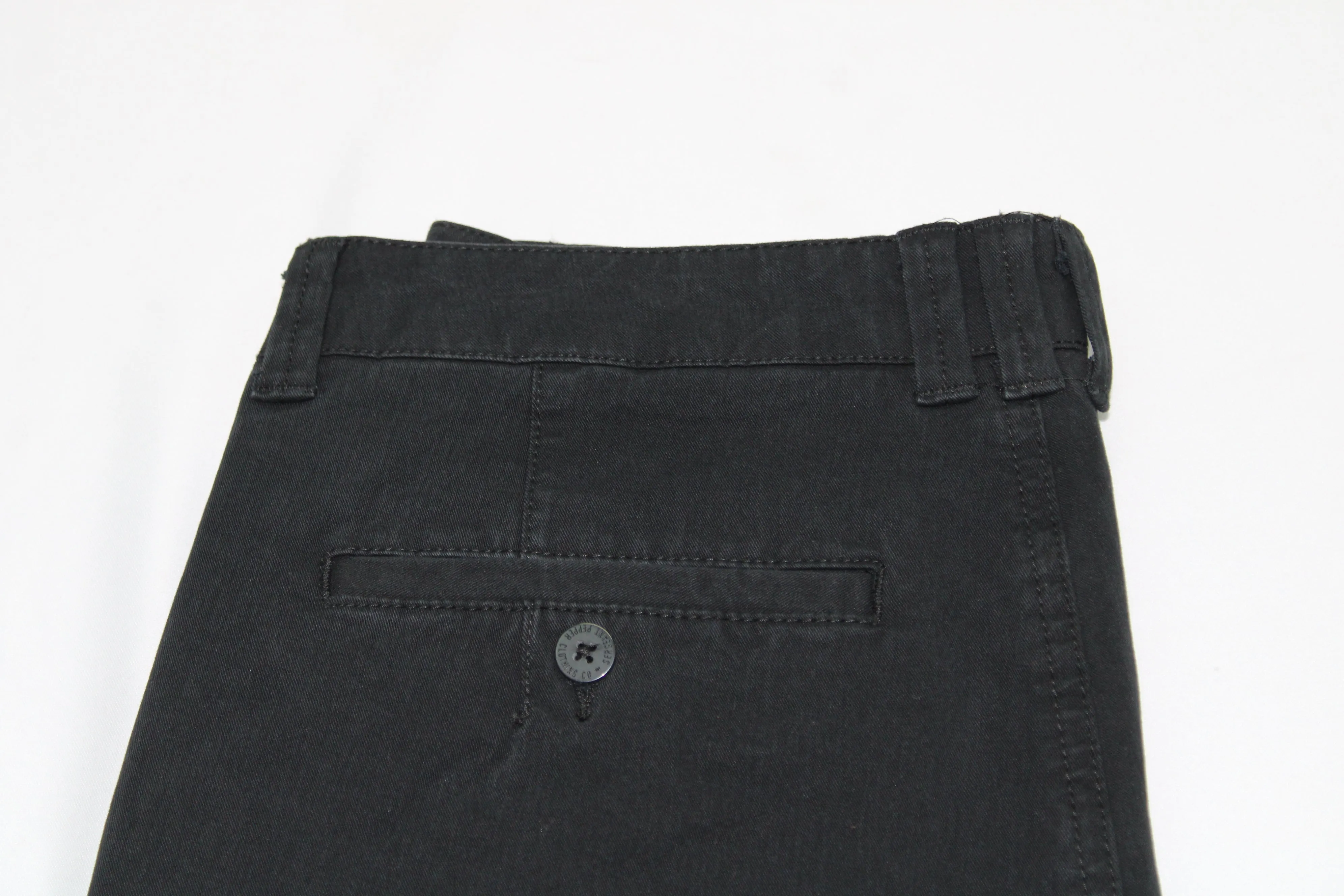 SPCC Black Scheletrico Skinny Chino