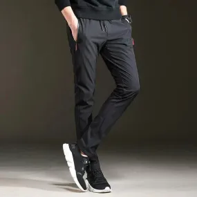 Trendy Mens Loose Cropped Sweatpants