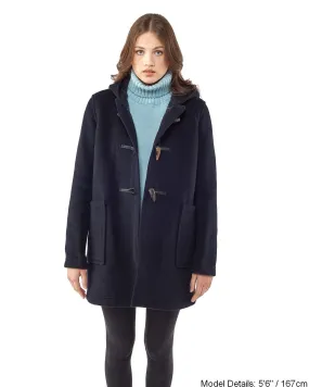 Women's Abberley Simple Fit Duffle Coat - Navy