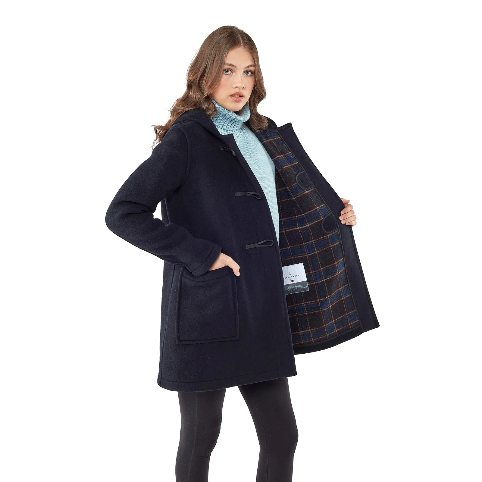 Women's Abberley Simple Fit Duffle Coat - Navy