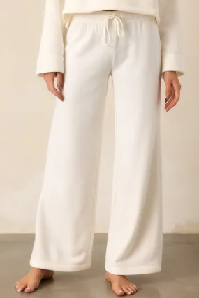 Z Supply Feeling The Moment Sea Salt Ivory Sweatpant